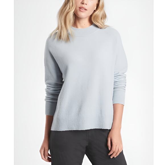 Athleta Womens Fall Hawthorn Extra‎ Fine Merino Wool Blend Crewneck Sweater XS - Picture 1 of 6
